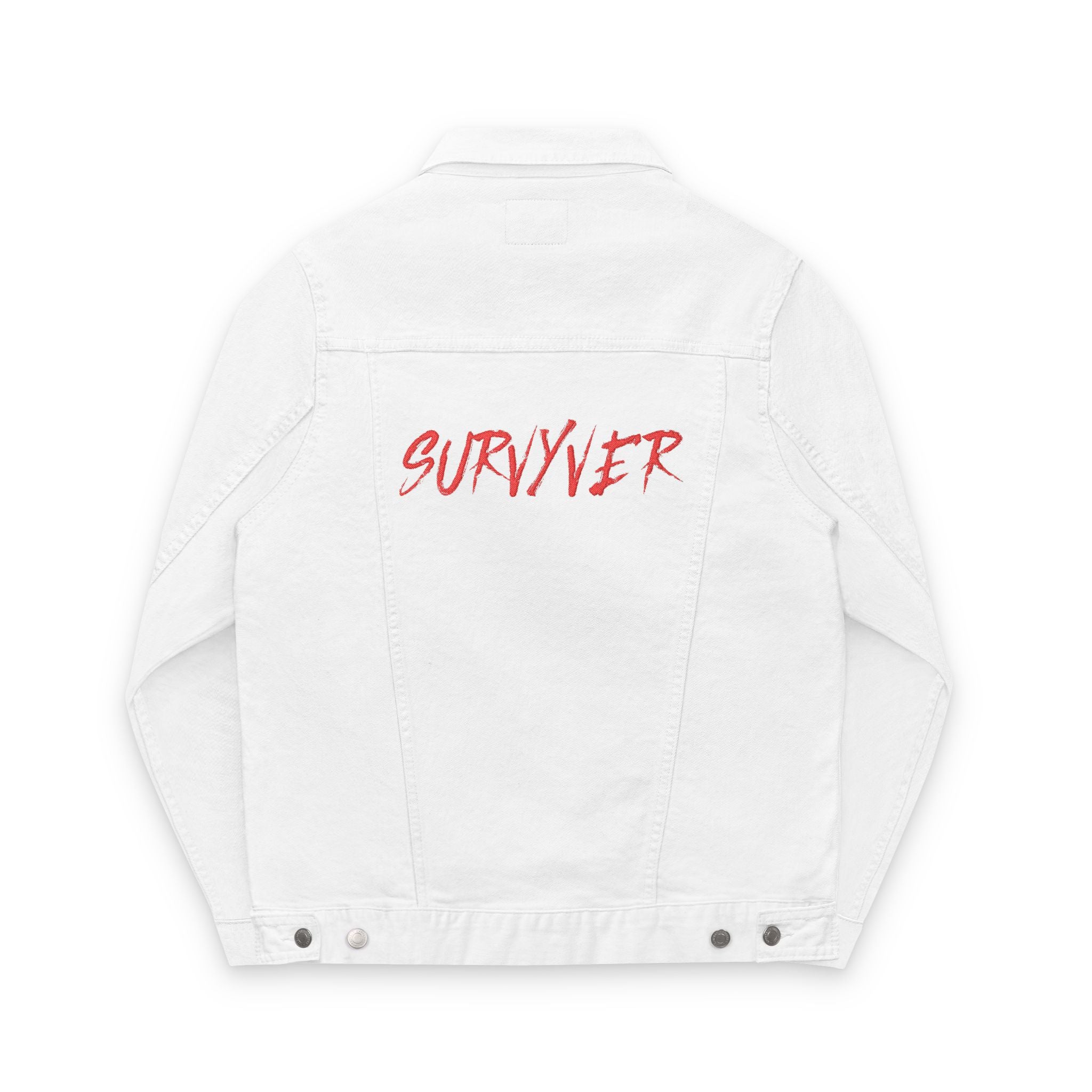 Denim Jacket Unissexo – Bordado Exclusivo SURVYVER